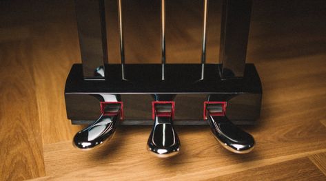 Everything about Piano Pedals ► Sustain Pedal, Soft Pedal, and Sostenuto Pedal | We explain how they work and how to use them the right way. Piano Pedals, Old Pianos, Moonlight Sonata, Upright Piano, Grand Piano, Digital Piano, Late 20th Century, Modern House Design, Being Used