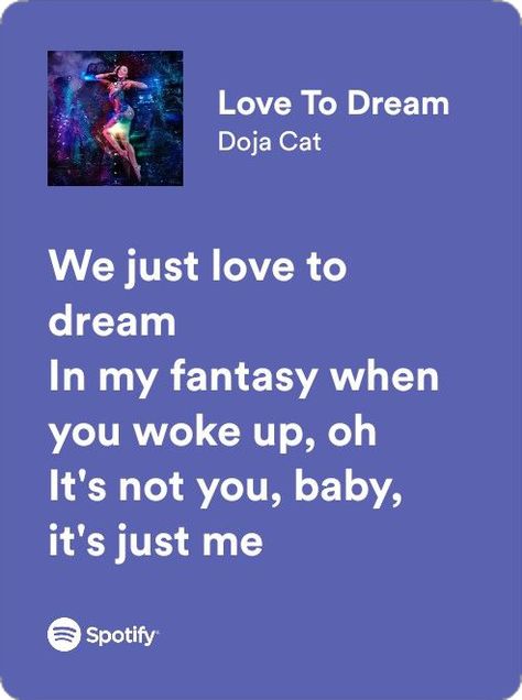 Spotify lyrics Cat Song, Doja Cat, Just Me, Massachusetts, Just Love, Wake Up, Songs