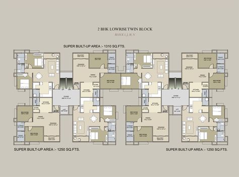 Apartment Building Floor Plans, Residential Floor Plan, Apartment Building Design, High Rise Residential, High Rise Apartment, Residential Building Plan, Hotel Floor Plan, Multifamily Housing, Hotel Floor