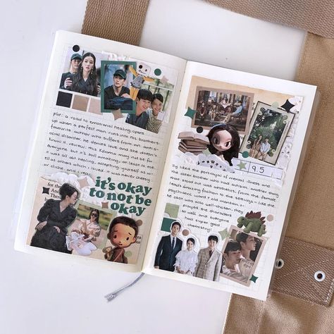 Journal Spreads Kpop, Kdrama Journal Ideas, Book Journal Ideas, Welcome To Waikiki, Kdrama Journal, Lovestruck In The City, Drama Journal, Dream High 2, Uncanny Counter