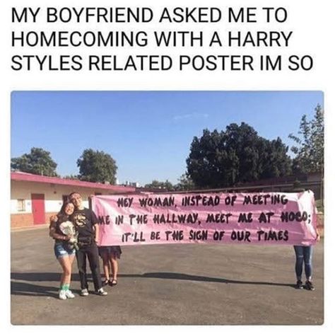 Harry Styles Proposal, Harry Styles Homecoming Proposal, Harry Styles Promposal Ideas, Harry Styles Hoco Proposals, Harry Styles Promposal, Hoco Boards, Prom Signs, Prom Posals, Hoco Posters