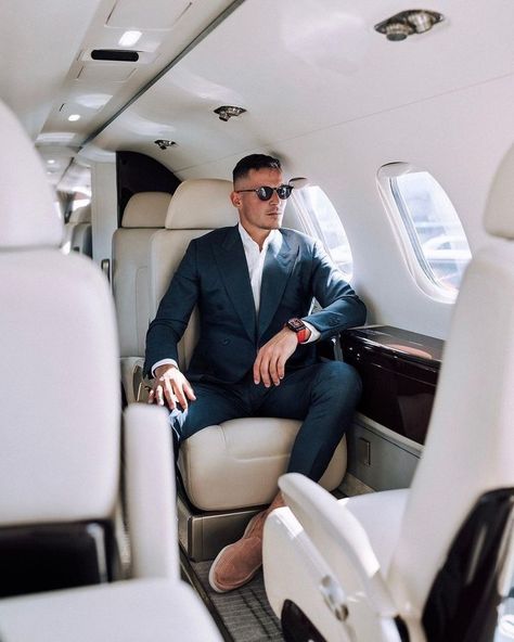 Private Jet Interior, Mens Luxury Lifestyle, Men Photoshoot, Private Jets, Rich Lifestyle, Photoshoot Inspo, Millionaire Lifestyle, Rich Man, Men Fashion Casual Outfits