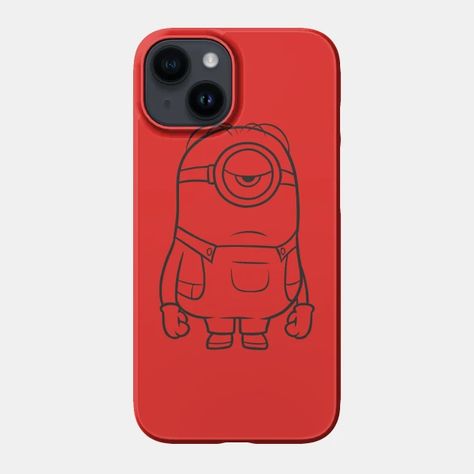 Minion Kevin the Minion - Minion Kevin The Minion - Phone Case | TeePublic Kevin The Minion, Minion Kevin, Minions Merchandise, Minion Phone Cases, Iphone Case Stickers, Vacuum Forming, Hey You, Kids Magnets, Case Stickers