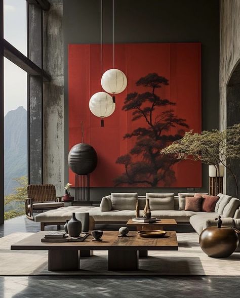 Chinese Interior Design, Zen Interiors, Chinese Home, Bohemian Decoration, Chinese Interior, Asian Interior, Asian Homes, Japanese Interior Design, Asian Decor