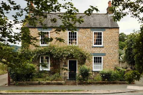 On the Market: A Manor House in Ampleforth, North Yorkshire Timber Staircase, Awning Windows, Open Air Cinema, Hanging Pans, Large Driveway, Beautiful Ruins, Morris Wallpapers, Wooden Shutters, Entrance Porch