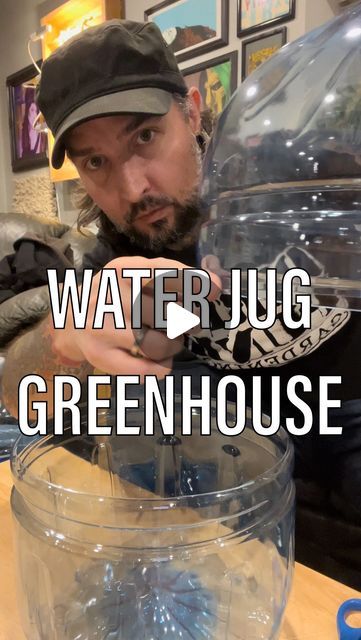 Upcycle 5 Gallon Water Jug, Repurpose 5 Gallon Water Jugs, Water Jug Crafts, 5 Gallon Water Jug Ideas Diy, Water Jug Ideas, Make A Greenhouse, 5 Gallon Water Bottle, Glass Water Jug, Self Watering Containers