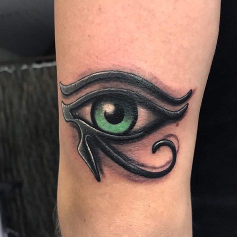 Egyptian Eye Tattoo, Eye Of Ra Tattoo, Eye Of Horus Tattoo, Triangle Tattoo Meaning, Egyptian Eye Tattoos, Ankh Tattoo, Horus Tattoo, Evil Eye Tattoo, Egyptian Eye