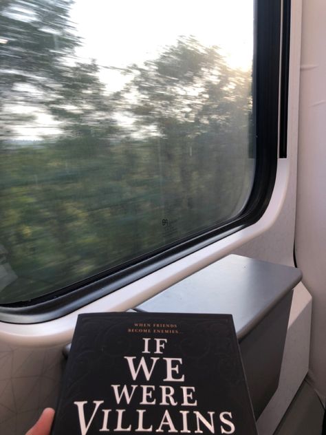 #books #book #aesthetic #train #reading Aesthetic Train, If We Were Villains, Train Aesthetic, 2024 Moodboard, Train Book, Book Things, 2024 Vision, Book Aesthetic, Books To Read