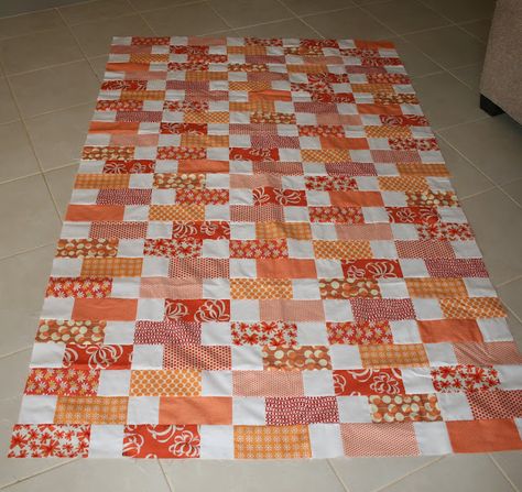 💜💙❤️ Dancing Costumes, Orange Quilt, Quick Quilt, Start Quilting, Batik Quilts, Orange Decor, Scrap Quilt Patterns, Grey Quilt, Jellyroll Quilts