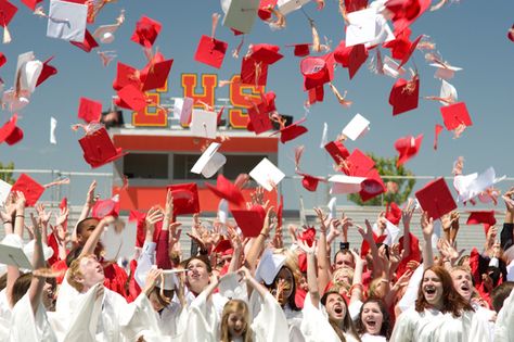 12 Things Graduating Seniors Won't Miss About High School   - Seventeen.com High School Musical Quotes, High School Teen, High School Musical 3, School Essay, Emperors New Groove, New Groove, Senior Graduation, Disney Shows, Graduation Day