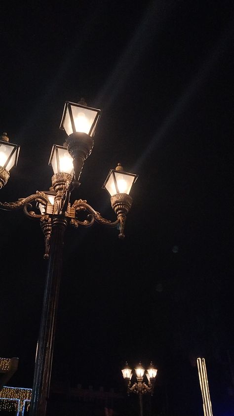 Street Aesthetic Night, Street Aesthetic, Night Vibes, Lamp Post