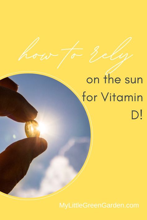 How to Rely on Sunlight for Vitamin D. How to get more vitamin D this summer! Vitamin D Benefits, Benefits Of Vitamin D, Garlic Health, Vitamin D2, Magnesium Benefits, Kidney Cleanse, Vitamin Deficiency, Vitamin D Deficiency, Baking Soda Shampoo