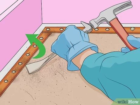 How To Stretch Carpet Diy, How To Stretch Carpet, Carpet Wrinkles, Carpet Diy, Carpet Fitting, Handy Woman, Diy Carpet, Bath Products, Diy Natural Products