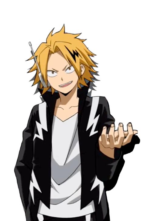 Mha Characters Pro Hero, Mha Boys, Denki Kaminari, Mha Oc, Characters Design, My Hero, Drawing Reference, Hero Academia