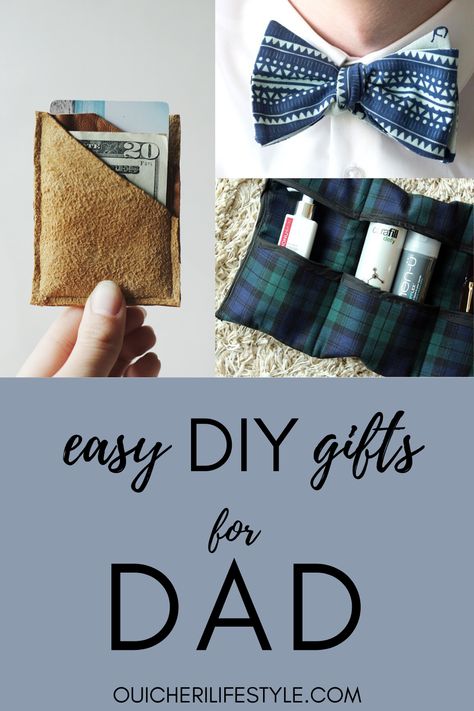 Upcycled Gift ideas for Dad! These creative homemade Father's Day crafts/diy gifts are sure to make Dad happy! These are all DIY projects that can be made from items you have on hand/recycling old clothing/jars! Useful Diy Gifts For Men, Sewn Gifts For Men, Crafts For Dads, Diy Birthday Gift For Dad, Handmade Gifts For Parents, Diy Presents For Dad, Gifts To Sew For Men, Church Fathers Day, Diy Dad Gifts