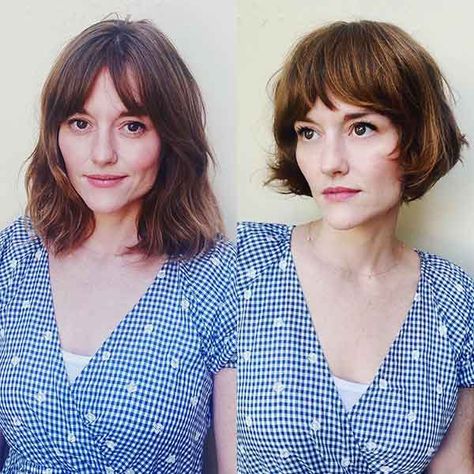 Pompadour Style, Chin Length Cuts, Chin Length Haircuts, Stacked Haircuts, French Bob, 2023 Hair, Chin Length Hair, Midlength Haircuts, Effortless Hairstyles