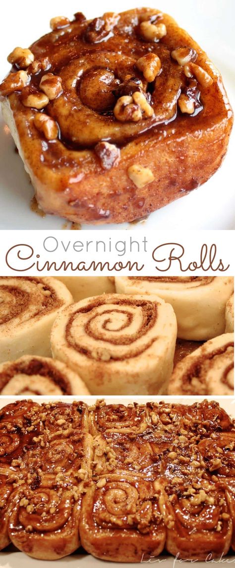 Overnight Sticky Buns, Cinnamon Rolls Overnight, Overnight Cinnamon Rolls Recipe, Roll Desserts, Cinnamon Roll Desserts, Overnight Cinnamon Rolls, Pecan Cinnamon Rolls, Caramel Rolls, Pecan Rolls