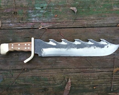 Unique Horseshoe Spike Cross | Etsy 1095 Steel, Rustic Cross, Skinning Knife, Wood And Steel, Fillet Knife, Damascus Blade, Rose Wood, Bowie Knife, Hunting Knife