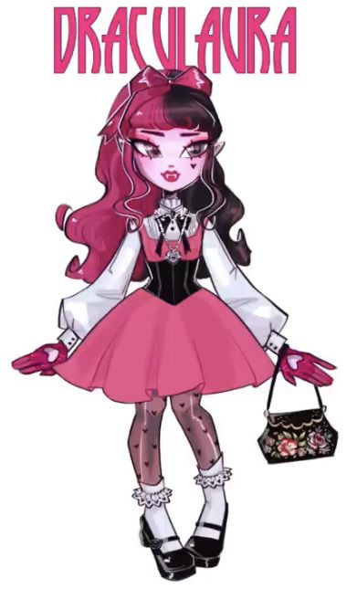 Draculaura Gen 3, Draculaura Aesthetic, Arte Monster High, Monster High Pictures, Moster High, Monster High Art, Monster High Characters, Monster High Doll, Doll Repaint