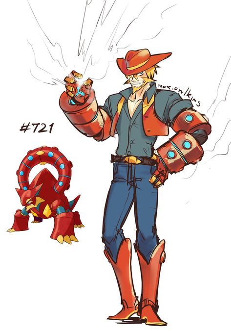 Volcanion Pokemon, Pokemon Ginjika, Human Pokemon, Pokemon Human, Pokemon Fusions, Pokemon Human Form, Gijinka Pokemon, Pokemon Rpg, Pokemon Game Characters