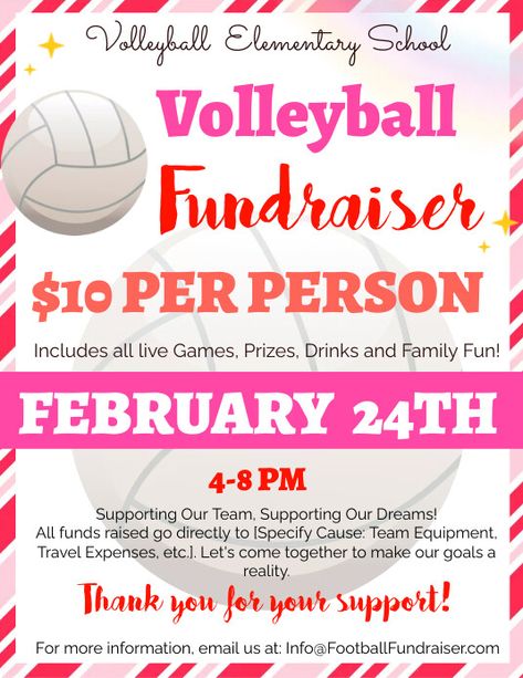 Volleyball Fundraiser, Fundraiser Flyer, Sport Volleyball, Sports Flyer, Online Ads, Used Tools, Letter Templates, Free Downloads, Flyer Template