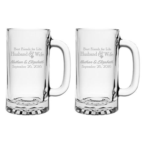 Best Friends for Life Pub Beer Mug Real Bridesmaids, Friends For Life, Drinking Glass Sets, Beer Pub, Glass Beer Mugs, Best Friends For Life, Glass Beer, Etched Designs, Old Fashioned Glass