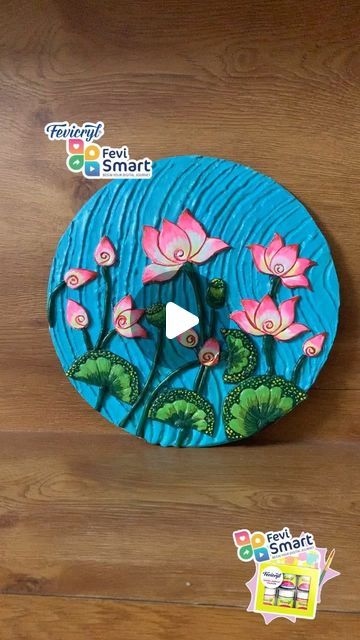 Masooma Ahmed on Instagram: "3d Textured lotus mural pichwai painting on Mdf board 

#Fevismart
#keepcreating 
#fevicryl
#fevicrylettc24
#udaipur
#hobbyideasindia
#fevicrylfevismart24" Lotus Mural, Painting On Mdf Board, Pichwai Painting, Glitter Photography, Pichwai Paintings, Mdf Board, Udaipur, Clay Art, Lotus