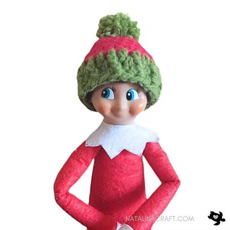 Elf On The Shelf Crochet Sweater Pattern, Crochet Hat For Elf On The Shelf, Crochet Elf On A Shelf Clothes Free Pattern, Crochet Elf Clothes, Crochet Elf On The Shelf Clothes, Crochet Elf On The Shelf Pattern Free, Elf On The Shelf Crochet Clothes, Elf On The Shelf Crochet Pattern Free, Crochet Elf On The Shelf Accessories