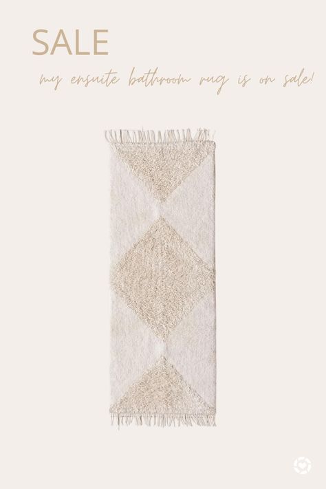 Bathroom decor - my favorite bathroom rug is on sale! Grab it now! https://liketk.it/3C4Fa @liketoknow.it #LTKunder100 #LTKRefresh #LTKsalealert Neutral Bathroom Rugs, Neutral Bathroom Towels, Bathroom Rug Size Guide, Modern Bathroom Rug Ideas, Long Bathroom Rug, Bathroom Runner Rug Ideas, Bathroom Rug Placement, Bathroom Rug Ideas, Bathmat Ideas Bathroom