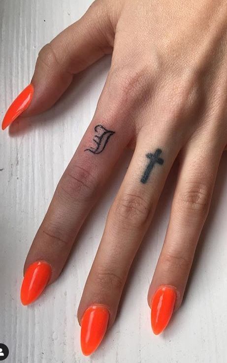 J Initial Tattoo Finger, Old English Finger Tattoo, Old English J Tattoo, Finger Initial Tattoo, Letter J Tattoo, Letter Tattoos, J Tattoo, K Tattoo, Number Tattoos