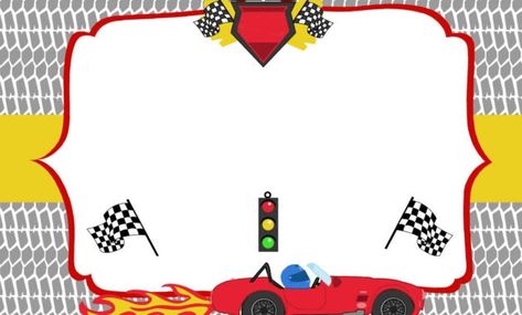 Free Printable Race Car Birthday Party Invitations   Free inside Blank Race Car Templates Race Car Birthday Invitations, Car Birthday Invitations, Birthday Invitations Templates, Free Printable Menu Template, Car Birthday Party Invitations, Free Printable Menu, Birthday Party Invitations Free, Car Birthday Party, Baby Shower Menu