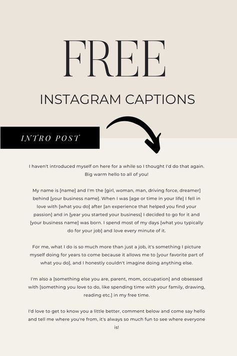 Introduction Captions For Instagram, Introduction Post For Small Business, Ig Introduction Post, Small Business Announcement Ideas, Introducing Yourself On Social Media, Business Introduction Social Media Post, Social Media Introduction Post, Business Introduction Social Media, Photography Posts Social Media