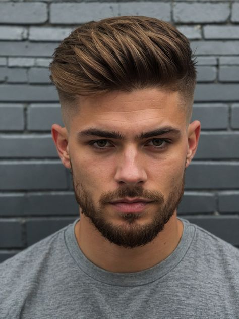 30 Stylish Undercut Hairstyles for Men: A Fusion of Trend and Tradition – badjeremy.com Mens Stylish Haircut, Oval Face Hairstyles Mens, Round Face Hairstyles Mens, Oval Shape Face Hairstyles, 2024 Mens Hairstyles, Oval Face Haircuts Men, Men Hairstyles Medium, Feroz Khan Hairstyle, Mens Beard Styles