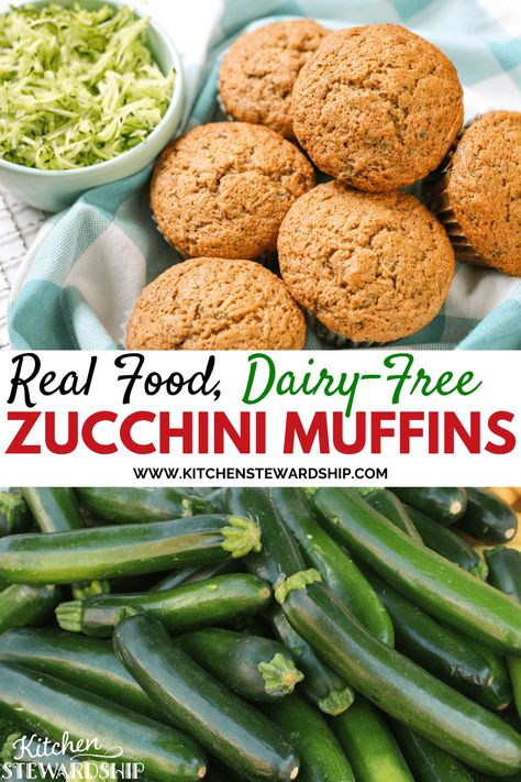 Zucchini does not only make a good side dish or stir fry ingredient. These zoodles can also turn into a tasty treat. Get the recipe for delicious dairy-free zucchini muffins! Dairy Free Zucchini Recipes, Vegan Zucchini Muffins, Zucchini Muffin Recipe, Zucchini Muffin, Zucchini Muffins Healthy, Spelt Recipes, Zucchini Muffin Recipes, Veggie Muffins, Stir Fry Ingredients