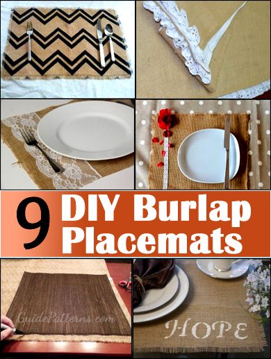 Burlap Coasters Diy, Wedding Placemats Ideas Diy, Diy Burlap Placemats No Sew, Fall Burlap Placemats, Burlap Placemats, Diy Burlap Placemats, Rustic Placemats, Burlap Crafts Diy, Diy Dinner