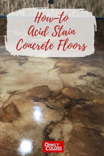 Acid Stain Concrete Floors, Stain Concrete Floors, Diy Stained Concrete Floors, Cleaning Concrete Floors, Acid Stain Concrete, Diy Concrete Stain, Acid Stained Concrete Floors, Stain Concrete, Clean Concrete