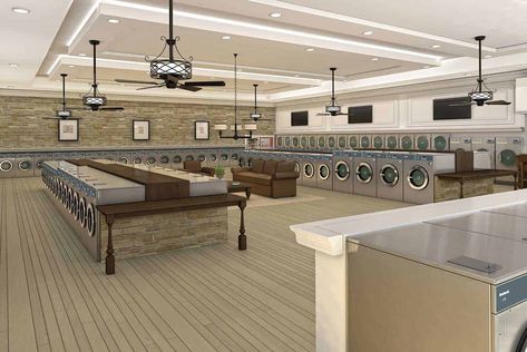 Photos | Laundry Industry Consultants Business - ADL Coin Laundromat, Laundry Marketing, Laundromat Business, Self Service Laundry, Laundry Business, Coin Laundry, School Building Design, Commercial Laundry, Laundry Center