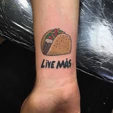 Taco Bell Tattoos You’ll Love To Hate: Taco Bell Tattoo, Taco Bell Logo, Bell Tattoo, Belle Tattoo, Logo Color Schemes, Good Tattoo, Taco Time, People Pleaser, Next Tattoo