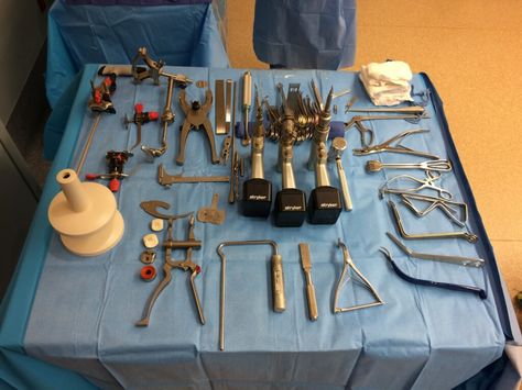 Total knee replacement instruments. Mayfield table. Orthopedic Surgery. Zimmer. Sterilization Room, Chia Seed Health Benefits, Apple Cider Vinegar Health Benefits, Surg Tech, Garlic Health, Surgical Technician, Cinnamon Health Benefits, Operating Table, Scrub Tech