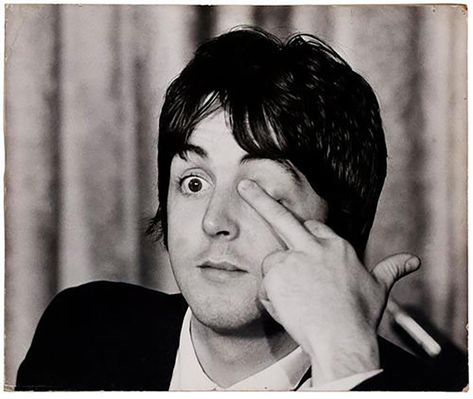 One Eye, Paul Mccartney, A Man, Black And White, White, Black