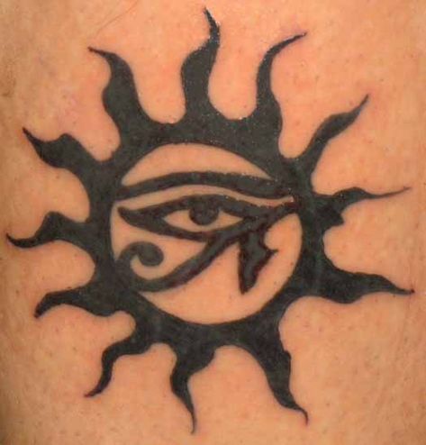 tattoo sun ideas - Google Search Simple Sun Tattoo, Rising Sun Tattoos, Pyramid Tattoo, Candy Skull Tattoo, Ankh Tattoo, Horus Tattoo, Tattoos On Side Ribs, Sun Tattoo Designs, God Tattoos