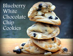 Base Cookie Recipe, Blueberry White Chocolate Chip Cookies, Cookie Base Recipe, White Chocolate Chip Cookies Recipes, Blueberry White Chocolate, Short Bread, Blueberry Cookies, White Chocolate Chip, White Chocolate Chip Cookies