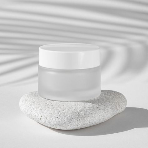 Beppu, Cosmetics Mockup, Cosmetic Packaging Design, Beauty Products Photography, Cosmetic Design, Organic Cosmetics, White Rock, Cosmetic Bottles, Beauty Cream