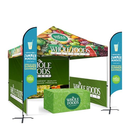 10x10 Canopy Tent, Food Park, Custom Canopy, Event Booth, Flag Designs, Pop Up Canopy Tent, Tent Design, Stall Designs, Event Tent