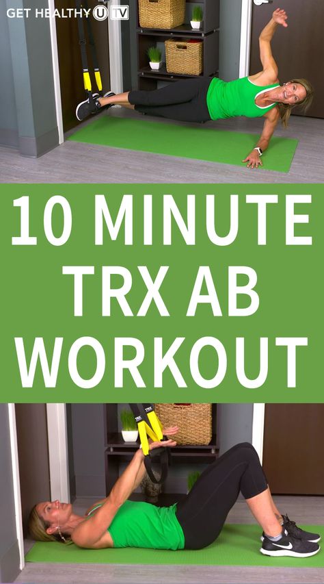 Trx Workouts For Women, Trx Ab Workout, Suspension Workout, Trx Abs, Toned Abs Workout, Trx Straps, Six Pack Abs Diet, Stronger Core, Trx Training