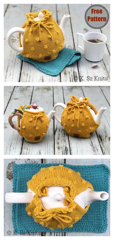 Free Tea Cozy Pattern, Tea Cosy Knitting Patterns Free, Knit Tea Cozy Pattern Free, Knit Tea Cozy Pattern, Tea Cosy Crochet Pattern, Tea Cozy Tutorial, Tea Cosy Crochet, Knit Tea Cozy, Tea Cosy Pattern