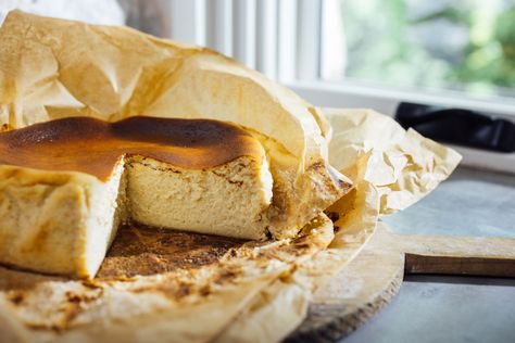 Brandied Pumpkin Basque Cheesecake Magnolia Table Recipes, Baking Project, Toasted Marshmallow, Culinary Skills, Pumpkin Cheesecake, San Sebastian, Easy Cake, Cheesecake Recipes, Pumpkin Pie