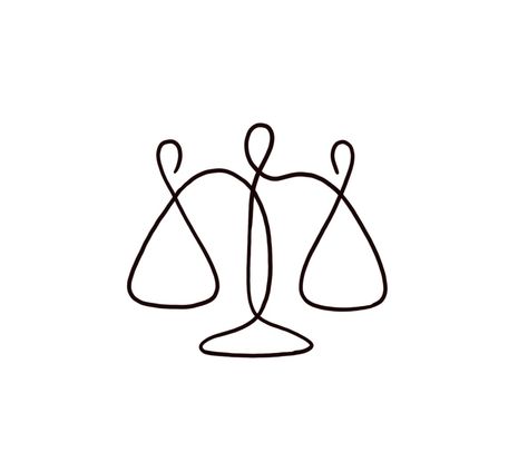 Justice Tattoo, Balance Tattoo, Law Firm Logo Design, Libra Tattoo, Tattoos For Lovers, Simplistic Tattoos, Mini Tattoos, Instagram Icons, Love Tattoos