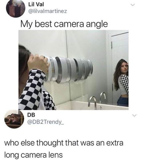 An Extra lens? 🙋🏻♂️ What’s Going On, Really Funny Memes, Funny Me, Best Memes, Funny Posts, Dankest Memes, Funny Texts, Really Funny, Funny Jokes