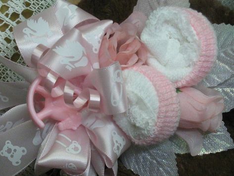 Baby Sock Corsage-baby Shower Corsage-infant Socks-silk | Etsy Mom In The Hospital, Sock Roses, Baby Socks Roses, Baby Sock Corsage, Infant Socks, Disneyland Ears, Baby Shower Corsage, Baby Diaper Cake, Shower Diy